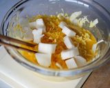 粉少なめキャベツたっぷり！一人お好み焼き作り方3写真