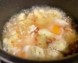 カリフラワーと卵のスープ作り方3写真