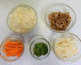 プラントミート「チャーシュー」えのき麺♪作り方3写真