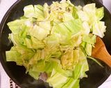簡単!キャベツと豚バラのポークケチャップ作り方4写真