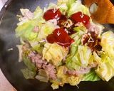 簡単!キャベツと豚バラのポークケチャップ作り方7写真