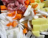 新玉ねぎたっぷりカレー作り方4写真