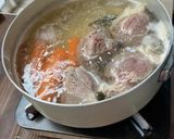 猪塊肉を使ったボッリート・ミスト作り方4写真
