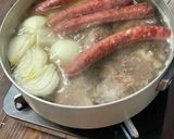 猪塊肉を使ったボッリート・ミスト作り方6写真