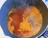 牡蠣の豆鼓醤炒めのせ辛ラーメン作り方1写真