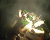 ◆簡単♡ニラ&きくらげ&卵の中華風炒め◆作り方3写真