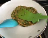オートミール粉で♪納豆とケールのお焼き作り方14写真