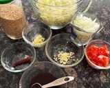 牛挽肉キャベツピーマン丼☆ハッピーご飯作り方1写真