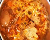 火鍋丼作り方1写真