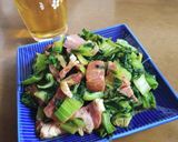 生高菜と厚切りベーコンの炒め物作り方8写真