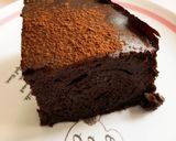 米粉と豆腐のチョコレートケーキ作り方9写真