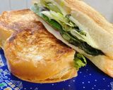 市販のカットレタスで♡簡単ホットサンド作り方8写真