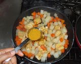 大根のカレースープ煮♪簡単便秘漢方薬膳作り方9写真