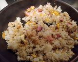 あまったご飯で食感伝わるキムチチャーハン作り方5写真