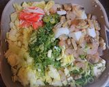 長芋要らずのふわふわお好み焼き作り方1写真