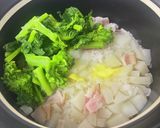 バター香る菊芋と菜の花の炊き込みご飯作り方5写真