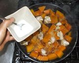 鶏かぼちゃ煮物♪簡単慢性疲労に漢方薬膳作り方9写真