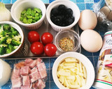 旬のお野菜たっぷりケークサレ作り方1写真