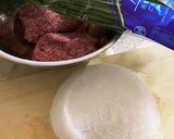栄養満点　具３つ餃子　ニラ　春雨　豚肉　作り方1写真