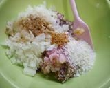 簡単！オーブン煮込みハンバーグ　作り方1写真