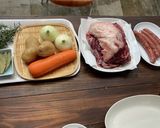 猪塊肉を使ったボッリート・ミスト作り方1写真