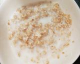 オーツ麦と飲むヨーグルトで簡単少食朝食作り方3写真