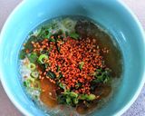 ネギ塩レモンだれ唐揚げ丼作り方4写真