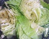キャベツと鶏肉☆参鶏湯風煮込み作り方3写真