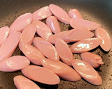 キャベツと魚肉ソーセージのマヨぽん炒め作り方4写真