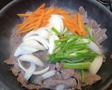 超簡単！牛肉と野菜のにんにくポン酢炒め！作り方5写真