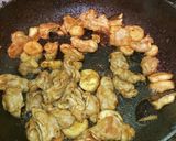 鶏ハラミとエリンギのマヨと焼肉のたれ炒め作り方4写真