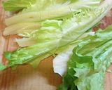 残ったレタスと大根のサラダ作り方1写真