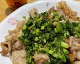簡単豚バラ肉ねぎ炒めSPI作り方7写真