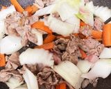 簡単☆豚肉と白菜のシンプル中華丼作り方3写真