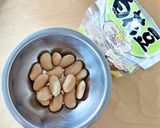 市販の煮豆、水で洗ってちょびっと減糖作り方1写真
