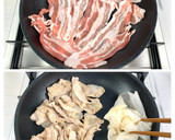 ＊トマトとろとろ＊豚バラほうれん草の旨煮作り方2写真