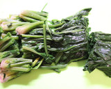 簡単♪美味♪法蓮草の醤油ねりごま甘酒あえ作り方2写真