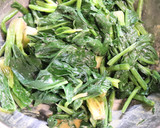 簡単♪美味♪法蓮草の醤油ねりごま甘酒あえ作り方4写真