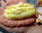 ポテト&チーズｉｎハンバーグ！和風ソース作り方8写真