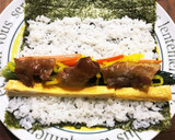 節分の恵方巻きにも【韓国巻き寿司キンパ】作り方6写真