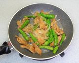 プラントミート「やきにく」ししとう炒め作り方4写真