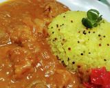 カレーにターメリック•キヌアとオレガノを作り方2写真