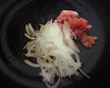 レトルトにお肉増量カレーライス作り方3写真