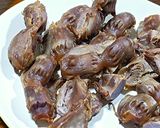 コリコリ食感！ヒッコリー風味の砂肝の燻製作り方5写真