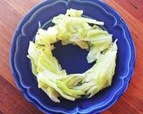 おうち居酒屋★茹で春キャベツとツナコーン作り方3写真