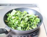 混ぜご飯【小松菜と油揚げの白だしご飯】作り方4写真