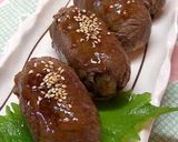 豚しゃぶ肉で♪肉巻きおにぎり作り方8写真