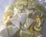 大根の甘酢レモン漬け作り方3写真