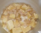【給食】凍り豆腐とツナのカレー煮作り方4写真