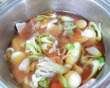 めんつゆのみ、鍋1つ！超簡単な肉うどん作り方3写真